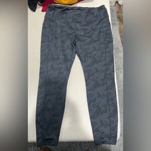 Mondetta Blue Camouflage Leggings